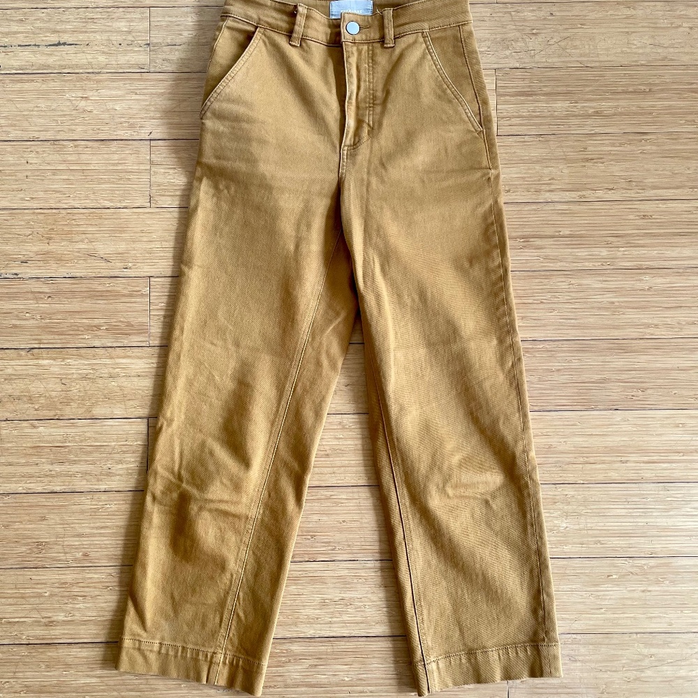 Everlane utility straight leg pant cropped